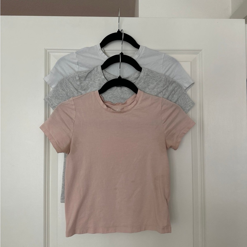 Basic T-Shirt Bundle of 6 (XS Baby Tees) - Picture 2 of 9